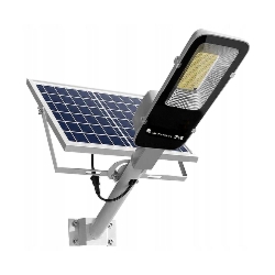 Mocna Lampa Solarna Led Z Czujnikiem Zmierzchu + Pilot