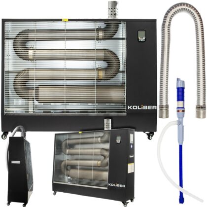 Nagrzewnica olejowa na podczerwień grzejnik webasto 16kW KOLIBER