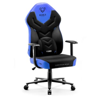 Fotel gamingowy Diablo X-Gamer 2.0 Normal Size, Cool Water