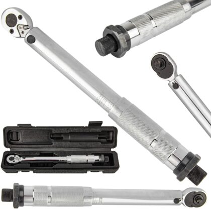 Klucz dynamometryczny 3/8 " 362mm 7-112Nm z blokadą FALON-TECH