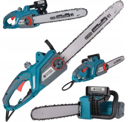 Piła łańcuchowa pilarka elektryczna do drewna 18" łańcuch 3/8" 2400W Könner & Söhnen KS