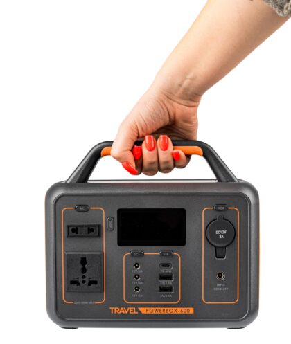 Przenośna stacja zasilania travel POWERBOX OPTI 600 280Wh 26Ah VOLT POLSKA YT