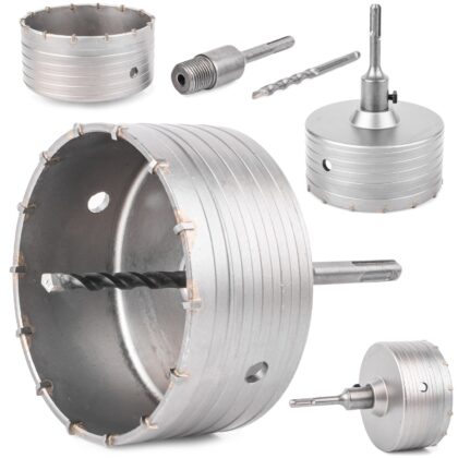 Otwornica 125mm SDS PLUS frez do betonu koronka otwornice pod puszkę FALON-TECH