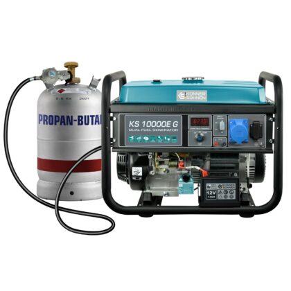 Agregat generator prądu benzyna gaz KS 10000E G Könner & Söhnen