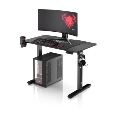 Biurko z regulacją wysokości Diablo X-Tensio 1100 czarne