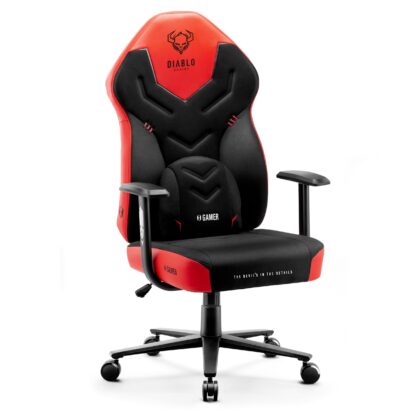 Fotel gamingowy Diablo X-Gamer 2.0 Normal Size, Deep Red