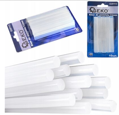 Wkłady do kleju na gorącu 10szt. 100mm x 11mm GEKO