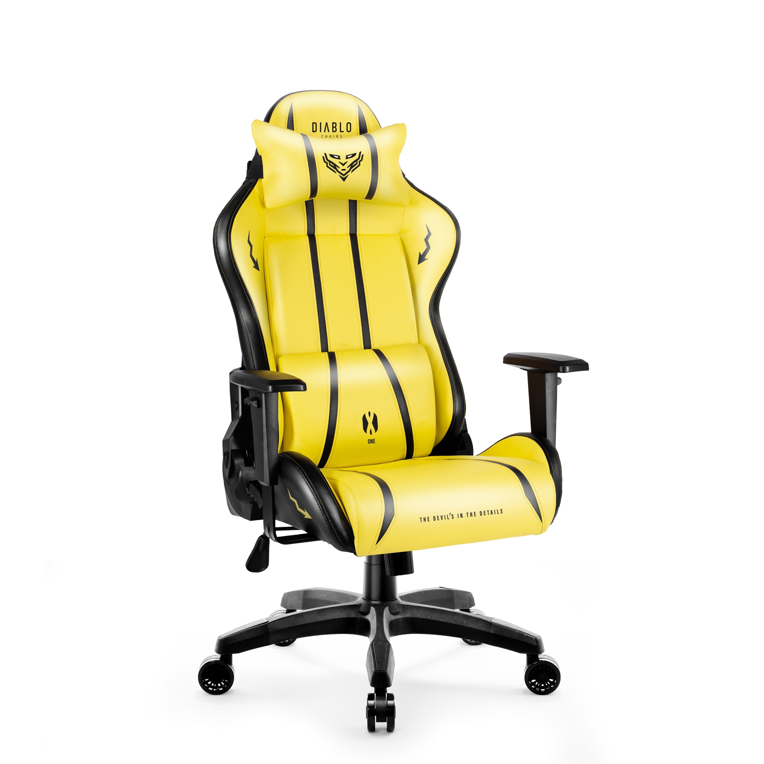 Fotel gamingowy Diablo X-One 2.0 Normal Size, Electric Yellow