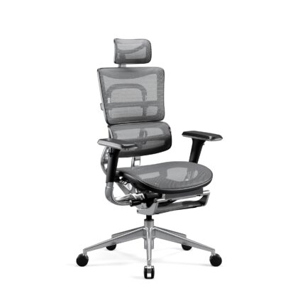 Fotel ergonomiczny Diablo V-Master, czarno-szary