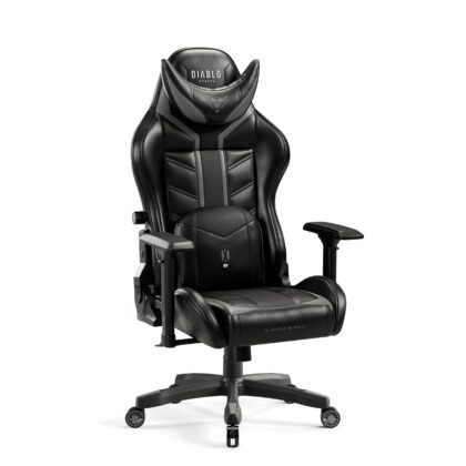 Fotel gamingowy Diablo X-Ray 2.0 Normal Size, czarno-szary
