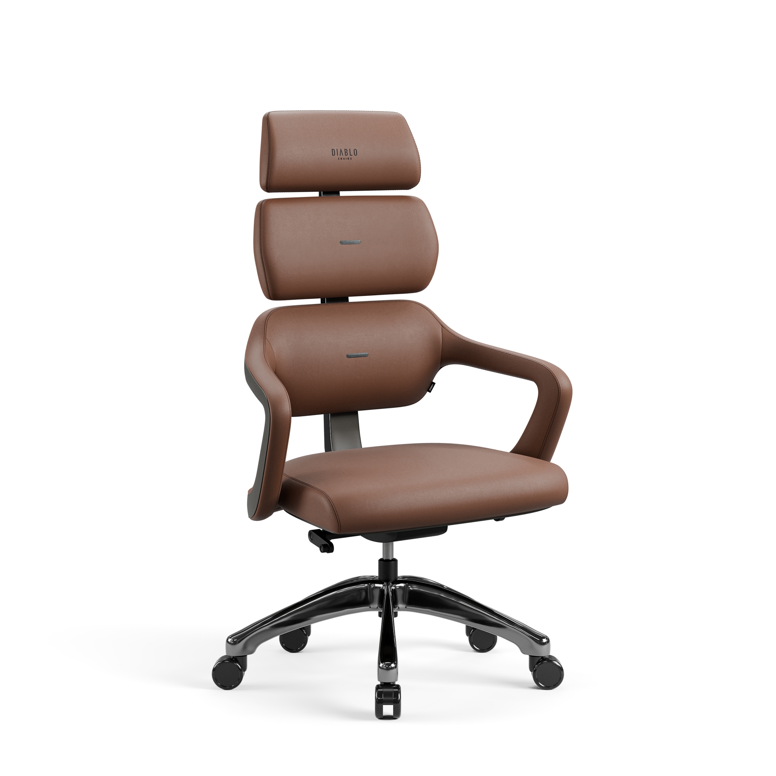 Fotel do gabinetu Diablo V-Modular, Sugar Brown