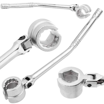 Klucz do sondy lambda dwustronny łamany 22 mm FORSAGE