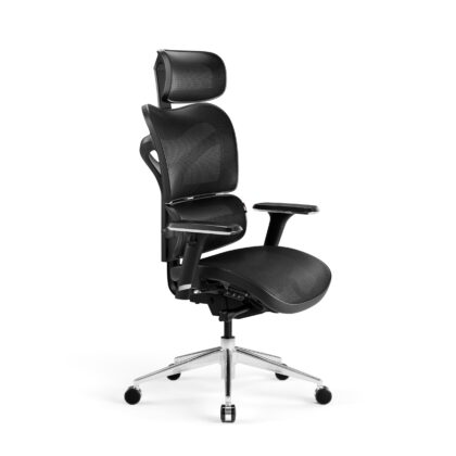 Fotel ergonomiczny czarny Diablo V-Commander