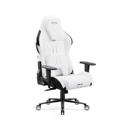 Fotel gamingowy Diablo X.One Prime, Normal Size, Ghosted White