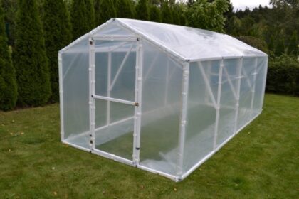 Tunel foliowy ogrodowy 201x306 (papryka) 6 m2 PCV PTF POLSKA