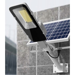 Mocna Lampa Solarna Led Z Czujnikiem Zmierzchu + Pilot
